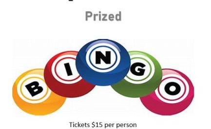 Legacy Bingo April 6, 2024 6:30pm